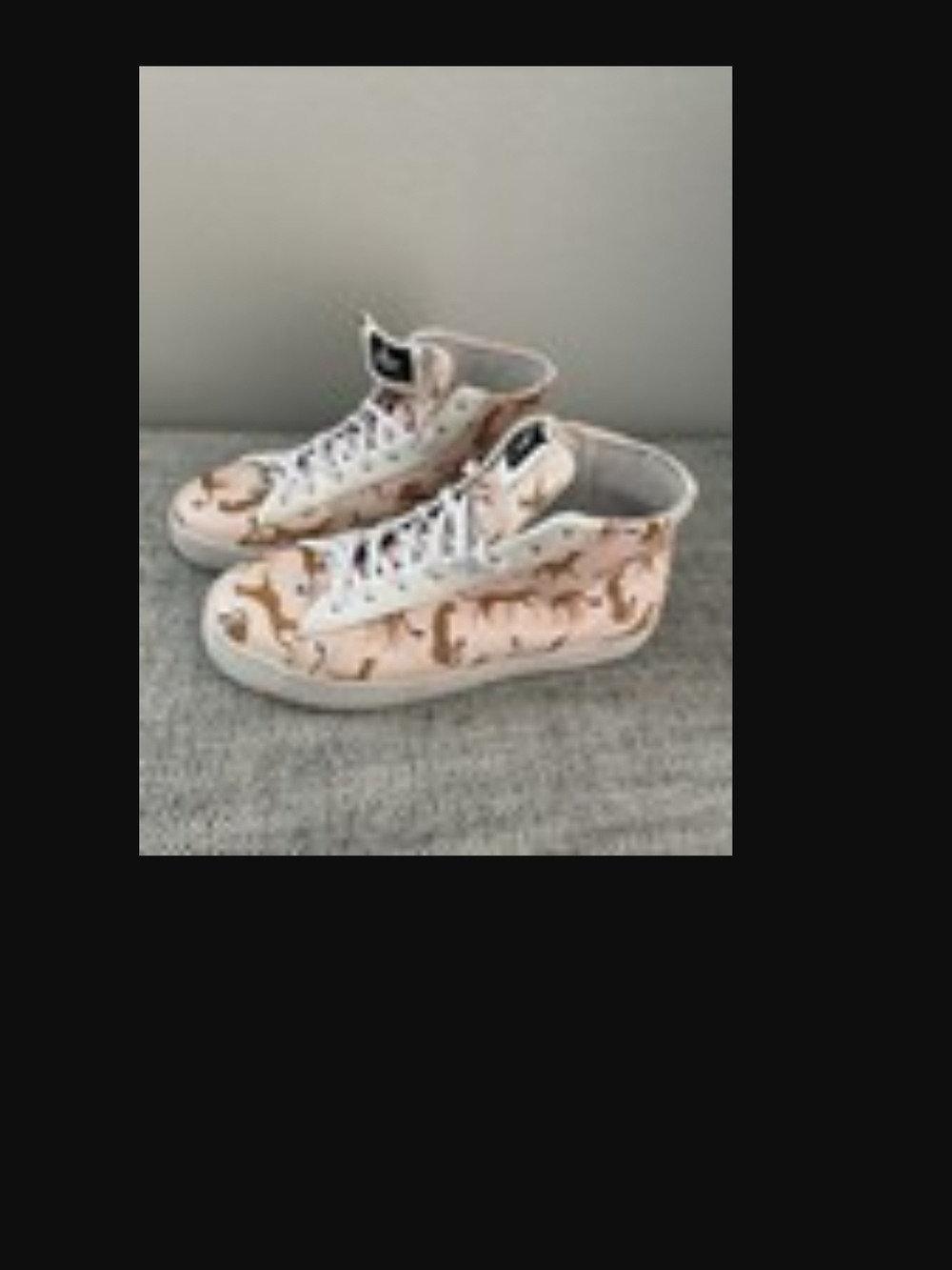 OTBT Girls High-Top Sneakers in Pink Camo